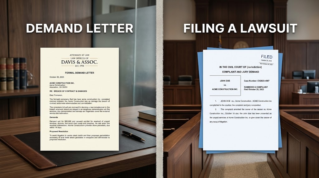 what is a demand letter