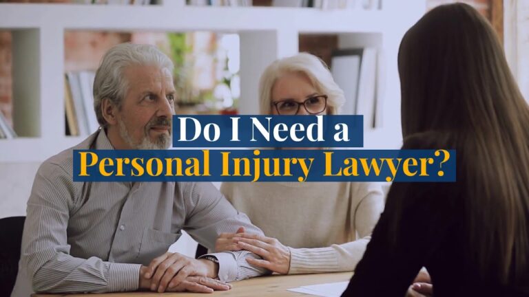 do i need a personal injury lawyer